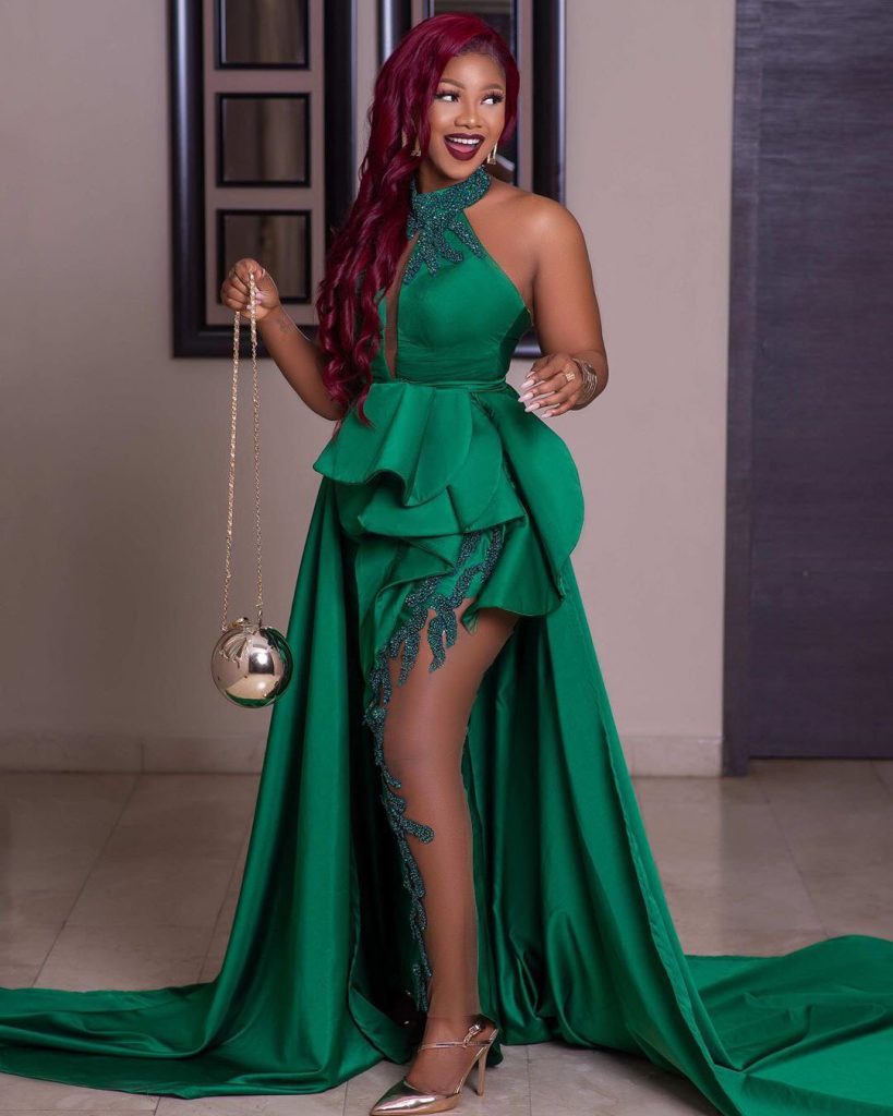 Tacha Sets #AMVCA2020 Red Carpets On Fire With Stylish Outfit!!