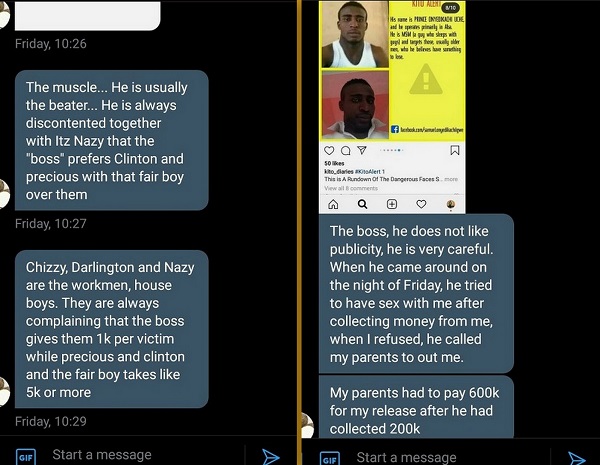 Meet The Gang Of Gay Criminals Specialized In Attacking Gay Men In Aba.