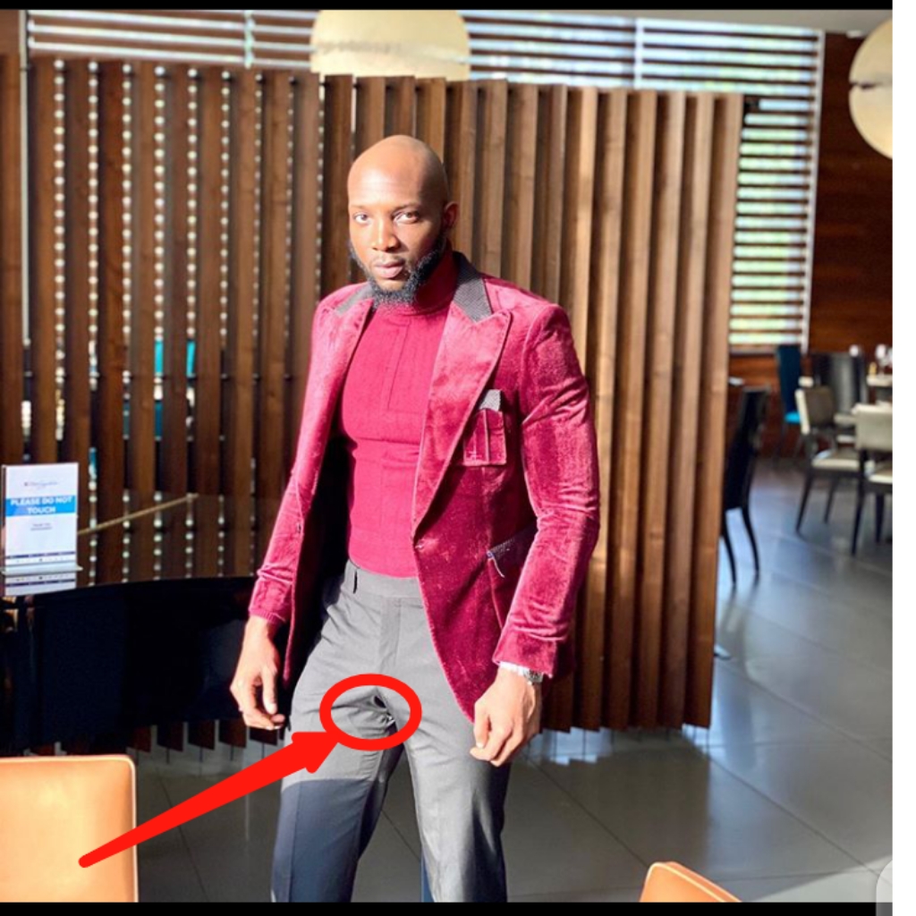 A Torn Trouser?? BBNaija's Tuoyo Suffers Wardrobe Malfunction At #AMVCA2020